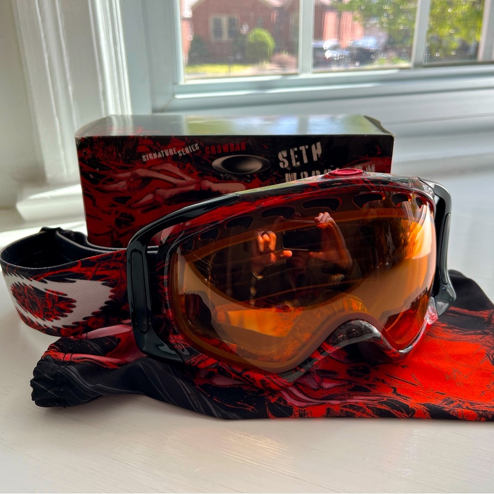 Oakley Seth Morrison Signature Crowbar Snow Goggles
